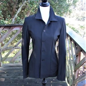 Ralph Lauren Size S Lined Jacket; black w/pockets